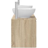  Set ormarića za kupaonicu 3 kom. Hrast sonoma | shoptok.hr