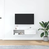TV ormarić bijeli 100x31x25,5 cm izrađeno drvo | shoptok.hr