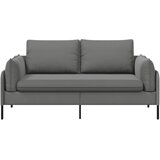 SOFA za dvije osobe 2-sjedalo Tamnosiva 188 x 81 x 89 cm Bar&amp;scaron;un Slike
