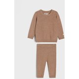 Sinsay Pleteni komplet s viskozom: pulover i hlače | shoptok.hr
