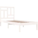  Za krevet od masivne borovine bijeli 90 x 200 cm | shoptok.hr