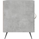  Noćni ormarići 2 kom boja betona 40x40x50 cm konstruirano drvo | shoptok.hr