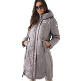 Pri Long elegant women's winter coat insulated delicate sheen REGINA | Shoptok.si