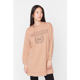 Trendyol Mink Printed Knitted Sweatshirt | shoptok.hr