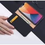 Dux ducis Wish Bookcase etui iz pravega usnja za iPhone 12 Pro Max, moder | Shoptok.si