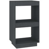 vidaXL Ormarić za knjige sivi 40 x 35 x 71 cm od masivne borovine | shoptok.hr