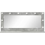  Ogledalo za Toalet Pravokutni Betonski sivi 100 x 45 x 18 cm | shoptok.hr