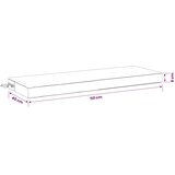  Jastučić za klupu SOEST 100% poliester Kraljevsko plava - Kraljevski plava 110 x 40 x 8 cm Poliester | shoptok.hr