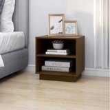  Noćni ormarići 2 kom boja meda 40 x 34 x 40 cm od borovine | shoptok.hr
