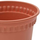  Okrugla saksija za cveće 24 pcs Crvena cigla Ø 17 x 14 cm - Crvena cigla Ø 19 x 16 cm 24 | shoptok.hr