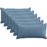  Presvlaka za jastuk 6 kom. HOUTEN Plava 40 x 80 cm Kord | shoptok.hr