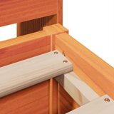  Posteljni okvir brez vzmetnice vošč. rjav 150x200 cm borovina, (21611780) | Shoptok.si