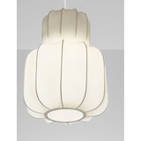 Nova Luce Mat bijela tekstilna viseća svjetiljka ø 28 cm Delina – | shoptok.hr