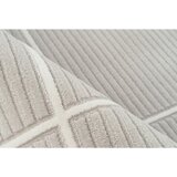 Kayoom RAVNO TKANA PREPROGA 200/290 cm tkano srebrne barve | Shoptok.si