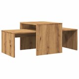  Stolić za kavu boja hrasta 100 x 48 x 40 cm konstruirano drvo | shoptok.hr