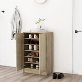 vidaXL Omara za čevlje sonoma hrast 60x35x92 cm iverna plošča, (20802607) | Shoptok.si