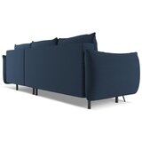 Makamii modra kotna sedežna garnitura (desni kot) malie – | Shoptok.si