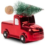 Family Christmas obesek božični avto s smreko na strehi 10 x 4.5 x 8cm Cene