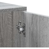vidaXL Kotna omarica siva sonoma 200x40x45 cm inženirski les | Shoptok.si
