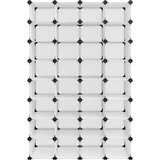  Za cipele prozirni 93 x 36 5 x 140 cm PP | shoptok.hr