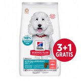 Hill’s Science Plan Dog Adult Hypoallergenic Losos 12kg 3+1 GRATIS Cene