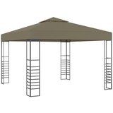  Vrtni šotor 3x3 m taupe 180 g/m² | Shoptok.si