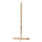 vidaXL Drveno ukrasno božićno drvce 120 cm od masivne borovine | shoptok.hr