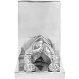 vidaXL držač za knjige Set od 2 Srebrna Aluminij 12 x 15 x 18 cm | shoptok.hr