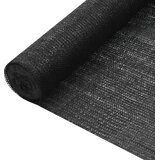  Mreža za privatnost crna 3,6 x 10 m HDPE 75 g/m² | shoptok.hr