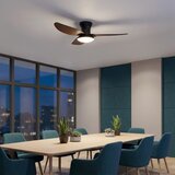 Brilagi LED prigušiva plafonski ventilator LED/38W/230V 100 cm crna/smeđa + daljinski upravljač | Eponuda.com