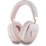 Guess Brezžične slušalke Bluetooth 5.3 stereo 4G Triangle Pattern, Roza, (21724424) | Shoptok.si