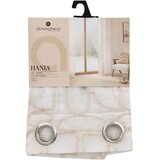 Atmosphera zavjesa Hania 140x240 cm poliester bijela/bež | shoptok.hr