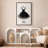  Plakat - Little Black Dress 60x90 Crni okvir | shoptok.hr