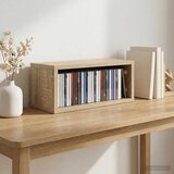 Stalak za CD-ove Hrast sonoma 40 x 17 x 17 cm Konstruirano drvo | shoptok.hr