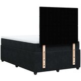 Box spring krevet s madracem crni 120 x 200 cm baršunasti | shoptok.hr