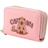 Novčanik s preslatkim motivom kapibare 12.5 x 8.5cm - rozi | Shoptok.si
