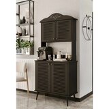 Hanah home ormar za kafe kutak Avior 90, 90 cm, crni Cene