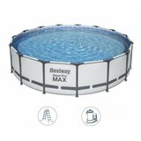 Bestway bazen za dvorište pro max 366x100cm sa čeličnim ramom i pumpom 56418 Cene