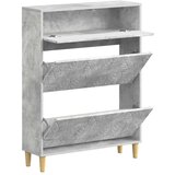  Ormar za cipele DELFT 78 x 24 x 103 cm Konstruirano drvo - Betonska siva | shoptok.hr