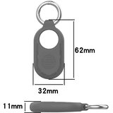 Techsuit Smiling Silikonska maska za Samsung Galaxy SmartTag2 - Bijela | shoptok.hr