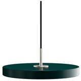 UMAGE Temno zelena LED viseča svetilka s kovinskim senčnikom ø 31 cm Asteria Mini – Cene