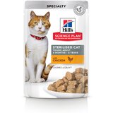 Hill’s Ekonomično pakiranje: Feline vrećice 24 x 85 g - Young Adult Sterilised piletina Cijene
