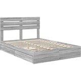  s od storage Siva Sonoma 140 x 200 cm Konstruirano drvo | shoptok.hr