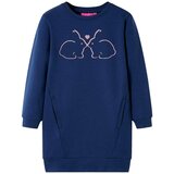  Dječja haljina trenirka modra 92 | shoptok.hr