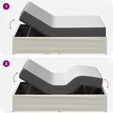  Električni podesivi okvir kreveta Bijela 200 x 80 x 33,5 cm | shoptok.hr