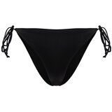 Trendyol Black Tied Shiny Lacquer Printed Bikini Bottoms | Shoptok.si