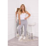 Kesi Sweatpants with waist tie gray | shoptok.hr