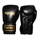 Ring rukavice za boks 10 OZ kozne - RS 3311-10 black