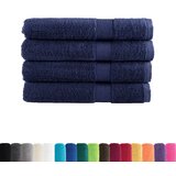 Furnova Premium brisače za savno SOLUND 4 kosi modra 80x200 cm 600 g/m2, (21916747) | Shoptok.si