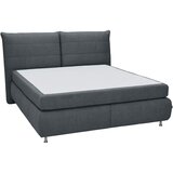 Dieter Knoll POSTELJA BOXSPRING 180 cm x 200 cm , tekstil temno siva Cene